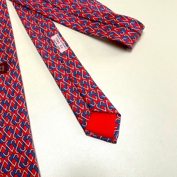 🆕 HERMES HANDMADE Silk Tie - Picture 3 of 6